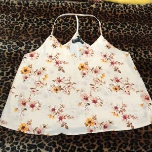 Floral tank top